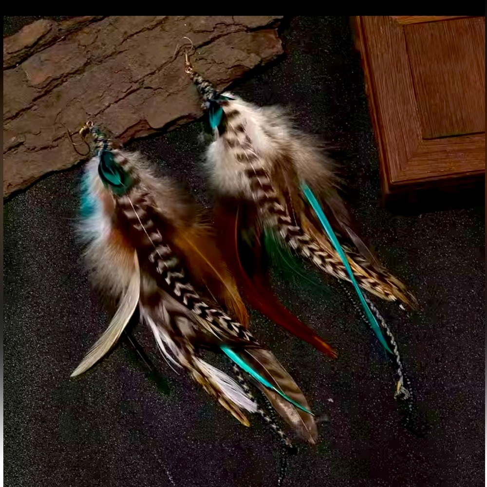 Feather Earrings